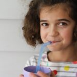 B.Box Pool Party Reusable Straws Set of Silicone Straws with Cleaning Brush 5 pcs (BB745) - Image 4