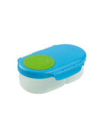 B.Box Snackbox Ocean Breeze Plastic Children's Food Set With Partitions (BB680) - Image 2