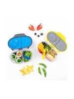 B.Box Snackbox Ocean Breeze Plastic Children's Food Set With Partitions (BB680) - Image 5