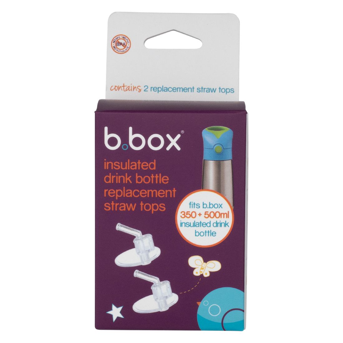 bbox-Ανταλλακτικά-καλαμάκια-Ισοθερμικού-παγουριού-350ml500ml-2τεμ-bb5002001.jpg B.Box Ανταλλακτικά καλαμάκια Ισοθερμικού παγουριού 350ml+500ml, 2τεμ. (BB500200) - Image 1