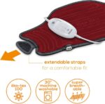 Beurer HK Cosy Electric Waist Warmer Red 59x30cm. - Image 2