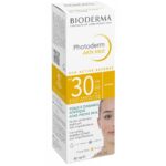 Bioderma Photoderm AKN Mat Fluid Spf30 Αντιηλιακό Προσώπου για Ματ Αποτέλεσμα, 40ml - Image 2
