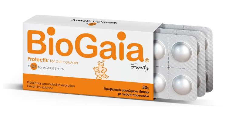 biogaia-protectis®-d3-family-Προβιοτικά-Μασώμενα-με-d3-για-Όλη-την-Οικογένεια30-μασώμενα-δισκία1.jpg BioGaia Protectis® + D3 Family Προβιοτικά Μασώμενα με D3 για Όλη την Οικογένεια(30 μασώμενα δισκία) - Image 1