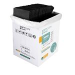 Bournas Medicals Dental Towel ''Soft Care'' Plus 3ply Black, 500 pcs (109.080.BL)