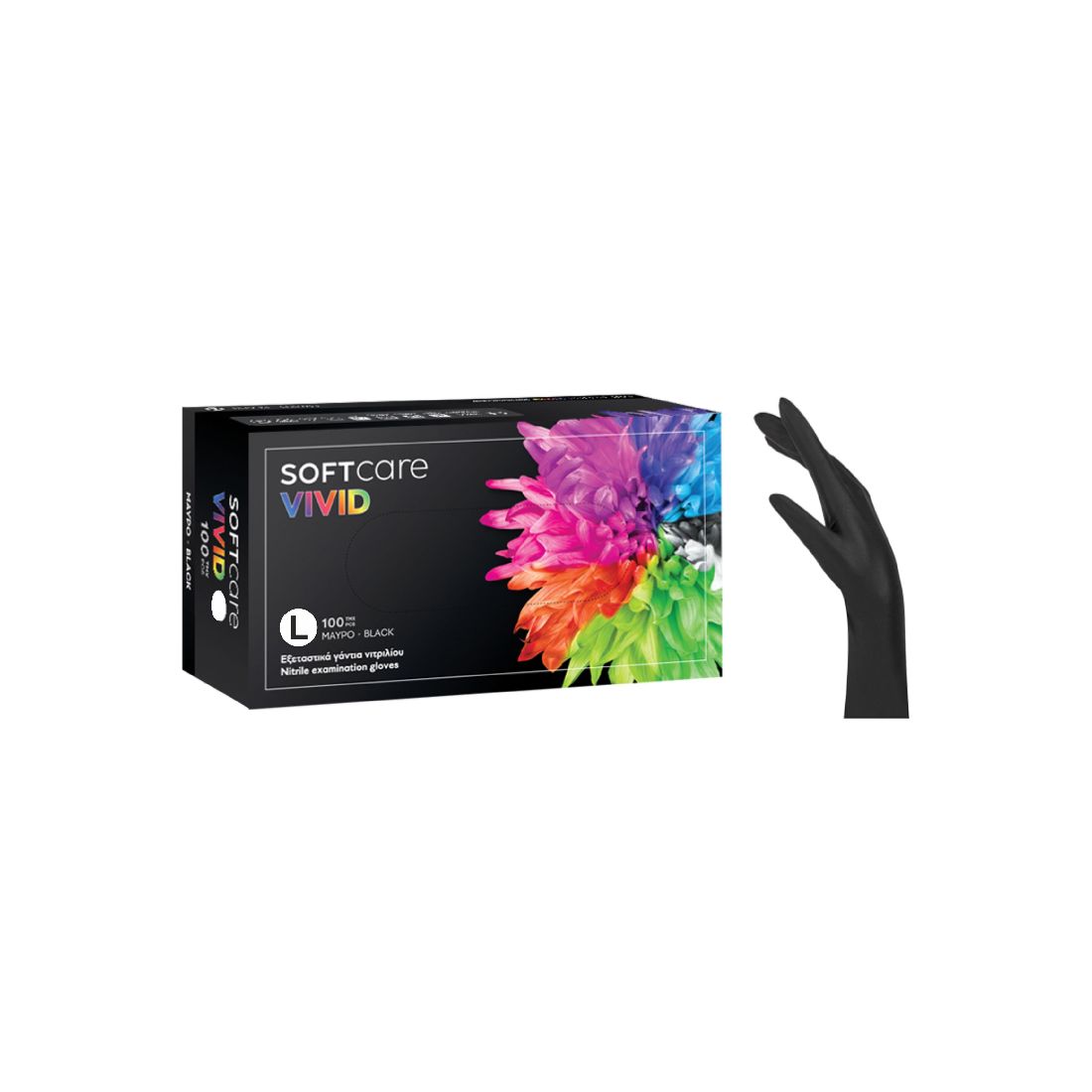bournas-medicals-soft-care-vivid-Γάντια-Νιτριλίου-Χωρίς-Πούδρα-σε-Μαύρο-Χρώμα-large-100τμχ1.jpg Bournas Medicals ''Soft Care'' Vivid Γάντια Νιτριλίου Χωρίς Πούδρα σε Μαύρο Χρώμα Large 100τμχ - Image 1