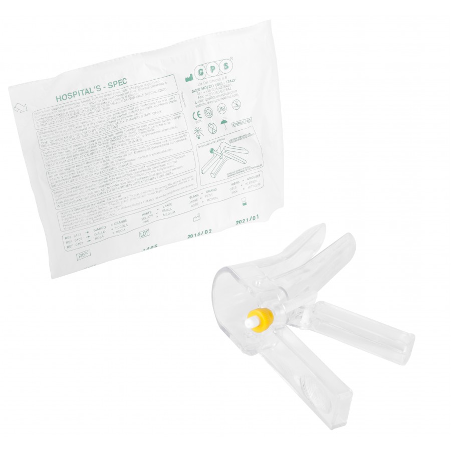 bournas-medicals-Μητροσκόπια-με-βίδα-3834gps3834-small-Μικρή-–-Κίτρινη-βίδα-116004s1.jpg Bournas Medicals Μητροσκόπια με βίδα "GPS" Small ⁄ Μικρή – Κίτρινη βίδα (116.004.S) - Image 1