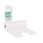 Bournas Medicals Dental Towel on a roll with neckline ''Soft Care'' 53 x 60cm White, 80 pcs