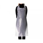 Disposable Waterproof Plastic Apron White 140x80 (Assortment ⁄100pcs) - Image 2