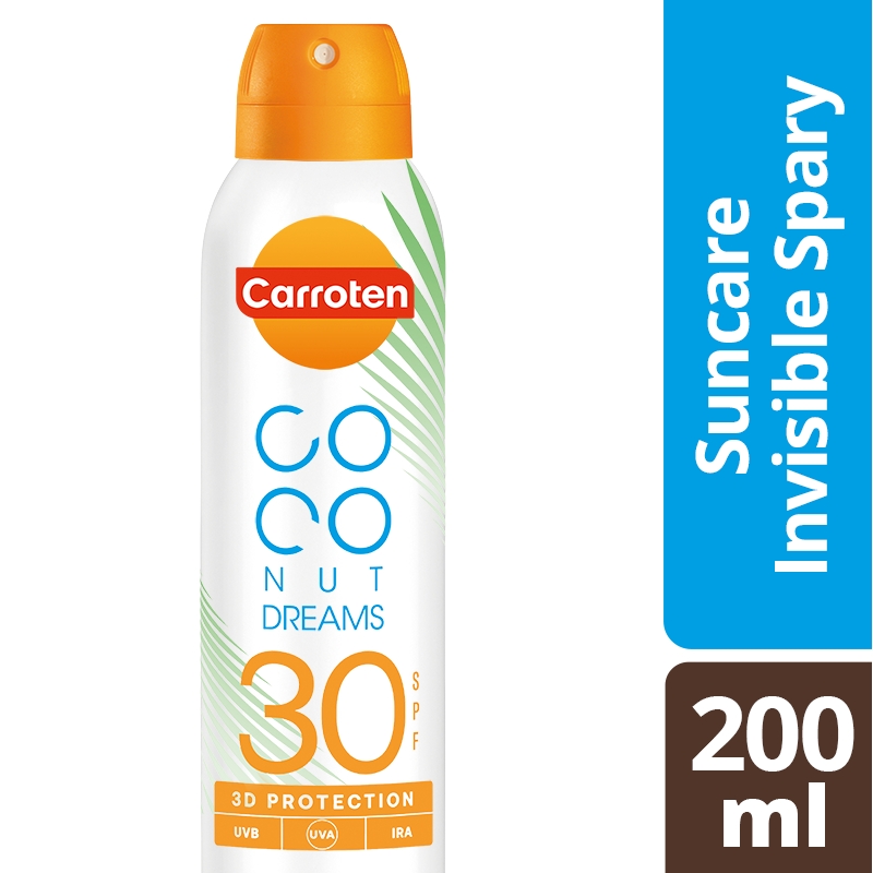 carroten-coco-nut-dreams-spray-Αντηλιακό-Σπρέι-με-Ολιστική-3d-Προστασία-spf30-200ml1.jpg Carroten Coco Nut Dreams Spray Αντηλιακό Σπρέι με Ολιστική 3D Προστασία SPF30 200ml - Image 1