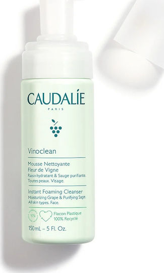 caudalie-vinoclean-instant-foaming-cleanser-Απαλός-Αφρός-Καθαρισμού-Προσώπου-150ml1.jpg Caudalie Vinoclean Instant Foaming Cleanser Απαλός Αφρός Καθαρισμού Προσώπου, 150ml - Image 1