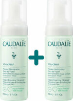 Caudalie Vinoclean Instant Foaming Cleanser Απαλός Αφρός Καθαρισμού Προσώπου, 2x150ml
