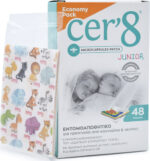 Cer'8 Junior Εντομοαπωθητικά Αυτοκόλλητα Κατάλληλα για Παιδιά 48τμχ - Image 2