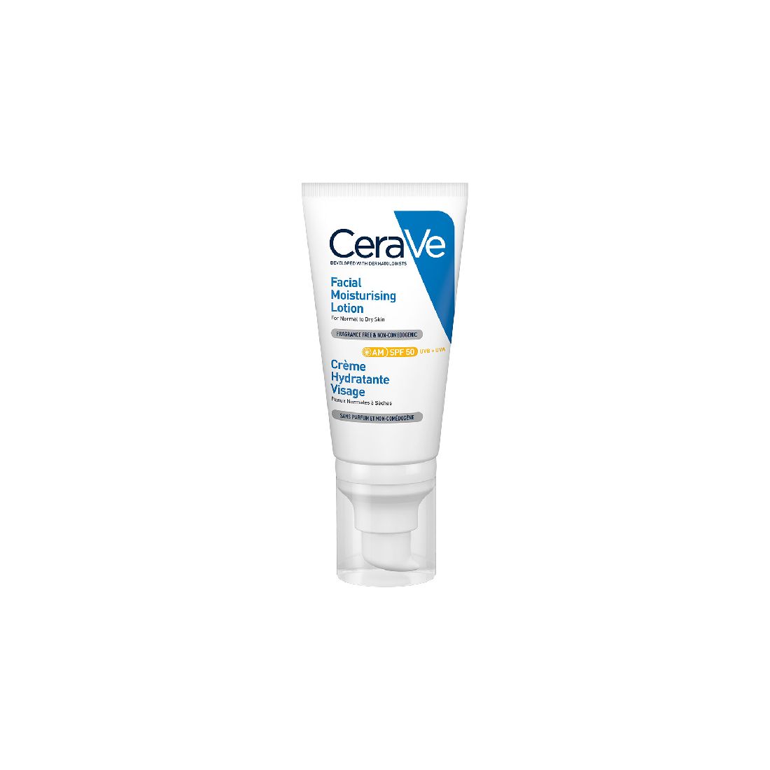 cerave-am-facial-moisturising-lotion-spf50-Ενυδατική-Κρέμα-προσώπου-με-δείκτη-προστασίας-spf50-50gr1.jpg CeraVe Facial Moisturising Lotion Ενυδατική Κρέμα Προσώπου με Δείκτη Προστασίας SPF50, 52ml - Image 1
