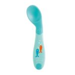 Chicco Baby's First Spoon Κουτάλι Σιλικόνης για Βρέφη 8m+ Τιρκουάζ, 1τεμ