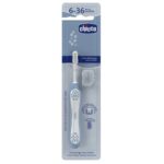 Chicco First Milk Teeth Toothbrush 6-36m Σιελ, 1τεμ - Image 2