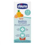 Chicco Fruit Mix Toothpaste 1-5y Παιδική Οδοντόκρεμα με Γεύση Fruit Mix 50ml - Image 2