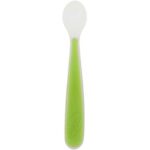Chicco Soft Silicone Κουτάλι Σιλικόνης Soft 6m+ Πράσινο, 1τεμ