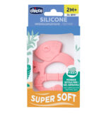 Chicco Μασητικός Κρίκος Οδοντοφυΐας Σιλικόνης Super Soft σε Σχήμα Ιγκουάνα 2m+, 1τεμ - Image 2