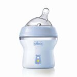 Chicco Μπιμπερό Πλαστικό Natural Feeling με Θηλή Σιλικόνης 0m+ Ροζ Κουκουβάγια 150ml