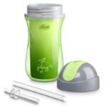 Chicco Children's Sport Silicone Cup Green 266ml for 14m+ - Image 2