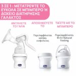 Chicco Χειροκίνητο Θήλαστρο Natural Feeling, 1τεμ - Image 3