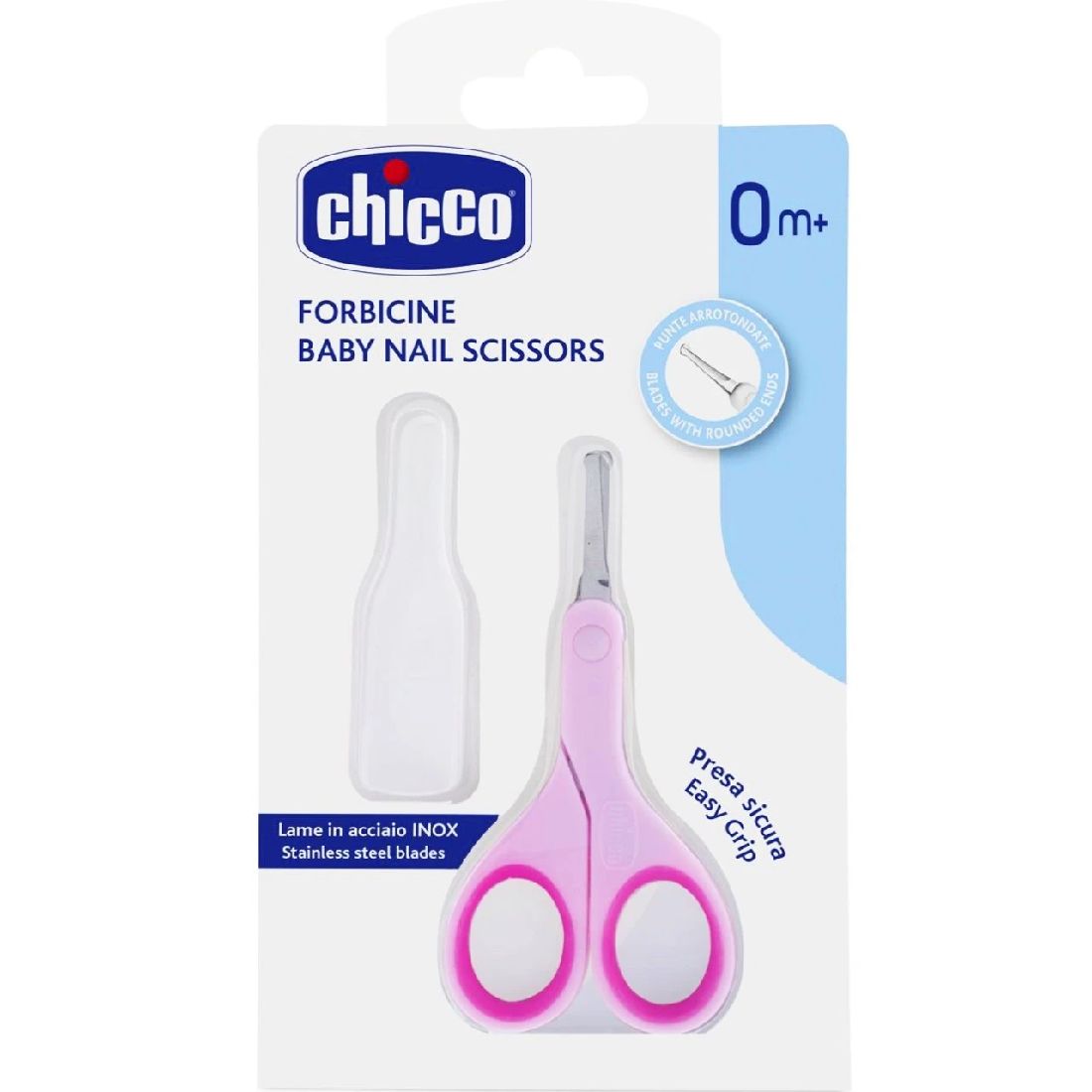 chicco-Ψαλιδάκι-Ασφαλείας-με-Θήκη-για-το-Κόψιμο-Νυχιών-0m-Ρόζ-1τεμ1.jpg Chicco Ψαλιδάκι Ασφαλείας με Θήκη για το Κόψιμο Νυχιών 0m+ Ρόζ 1τεμ - Image 1