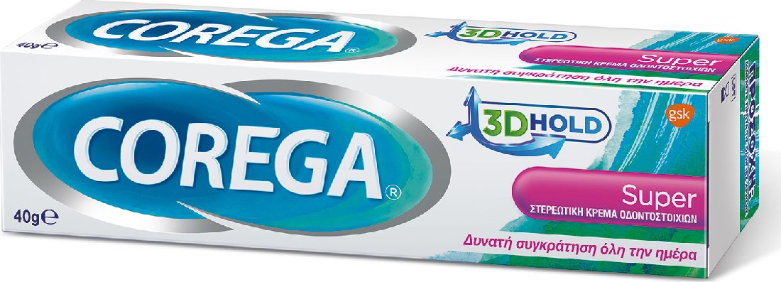 corega-3d-hold-super-Στερεωτική-Κρέμα-Τεχνητής-Οδοντοστοιχίας-40gr1.jpg Corega 3D Hold Super Στερεωτική Κρέμα Τεχνητής Οδοντοστοιχίας 40gr - Image 1