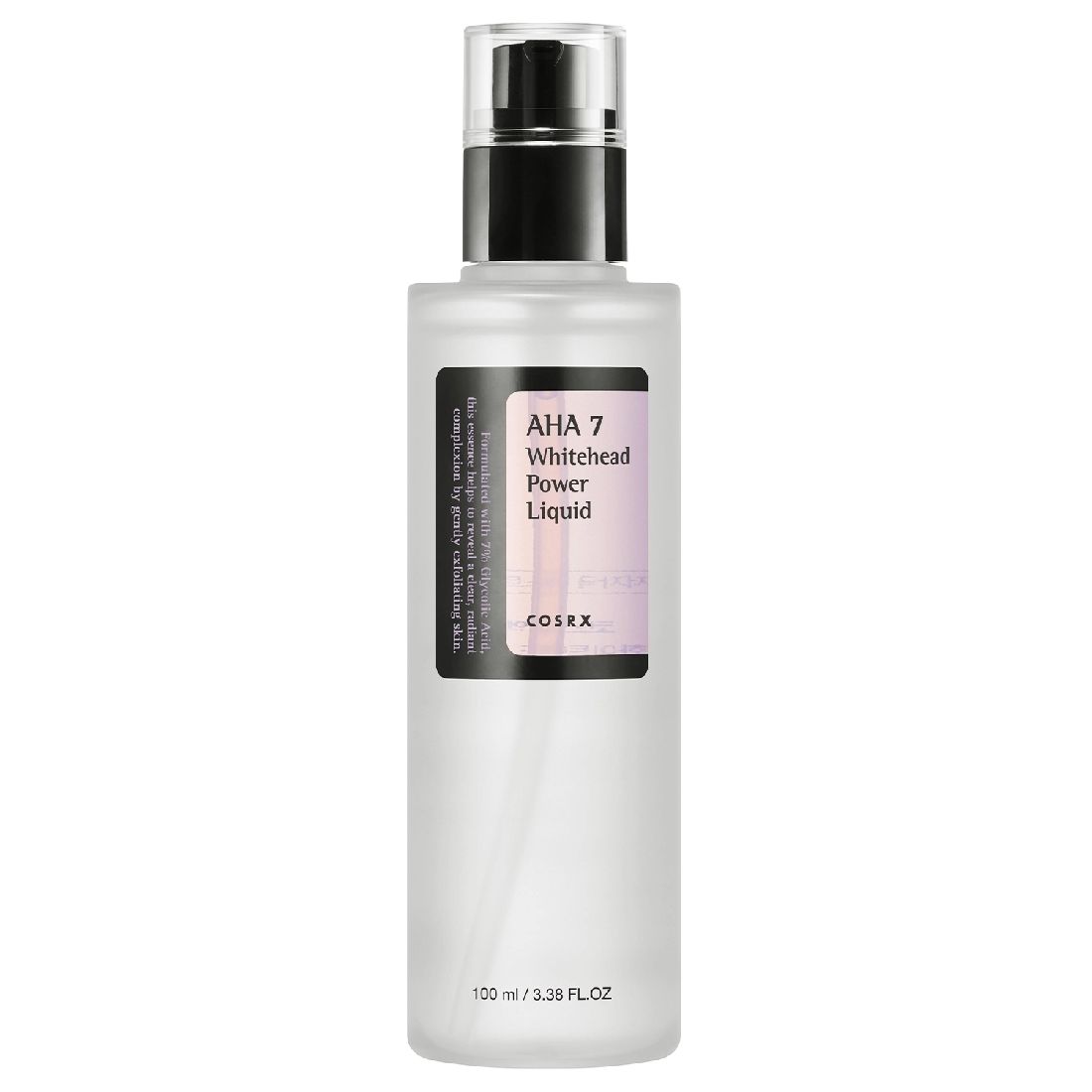 cosrx-aha-7-whitehead-power-liquid-exfoliating-liquid-with-natural-aha-acid-100ml-11961.jpg COSRX - AHA 7 Whitehead Power Liquid - Exfoliating Liquid with Natural AHA Acid - 100ml (1196) - Image 1