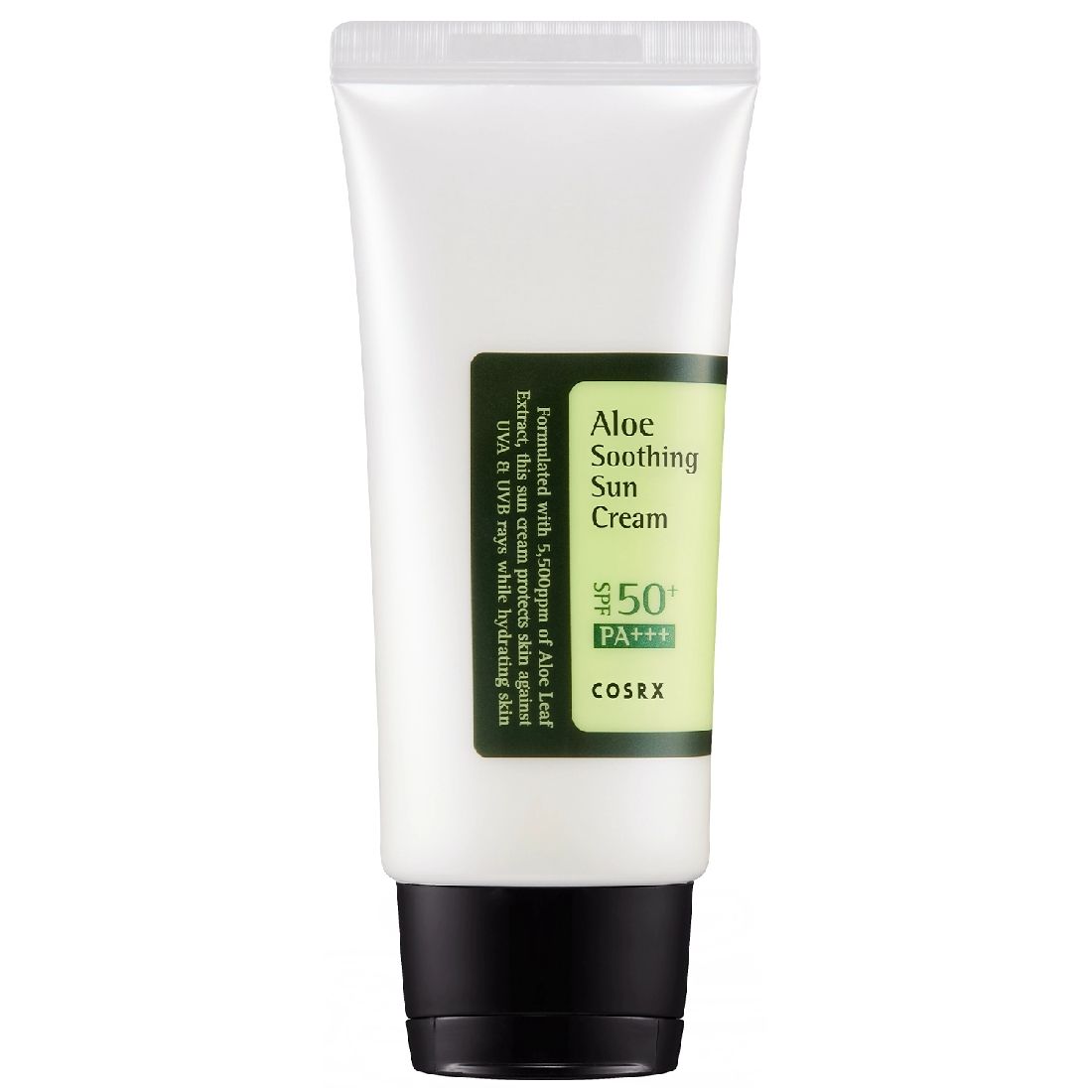 cosrx-aloe-soothing-sun-cream-spf50-pa-moisturizing-sunscreen-50ml-11941.jpg COSRX - Aloe Soothing Sun Cream SPF50+⁄PA+++ - Moisturizing Sunscreen - 50ml (1194) - Image 1