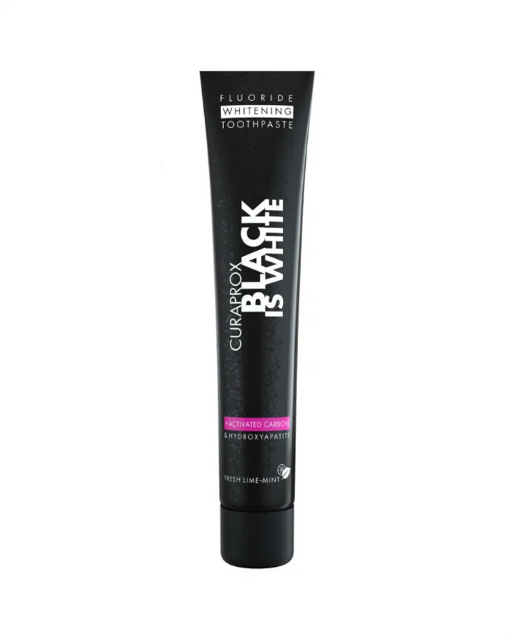 curaprox-Οδοντόκρεμα-black-is-white-90-ml1.jpg Curaprox Οδοντόκρεμα Black is white, 90 ml - Image 1
