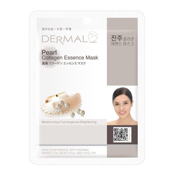 dermal-pearl-collagen-essence-mask-Μάσκα-Προσώπου-Ενυδάτωση-38-Λάμψη-1τεμ1.jpg Dermal Pearl Collagen Essence Mask Μάσκα Προσώπου Ενυδάτωση & Λάμψη 1τεμ - Image 1