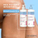 Dexeryl Shower Cream Μαλακτική Κρέμα Καθαρισμού Σώματος για Πολύ Ξηρές & Aτοπικές Επιδερμίδες, 500ml - Image 2