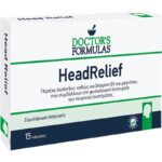 Doctor's Formulas Headrelief Συμπλήρωμα Διατροφής για την Λειτουργία του Νευρικού Συστήματος 15caps