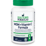 Doctor's Formulas MSM+Vitamin C Συμπλήρωμα Διατροφής για την Υγεία των Αρθρώσεων, 60caps