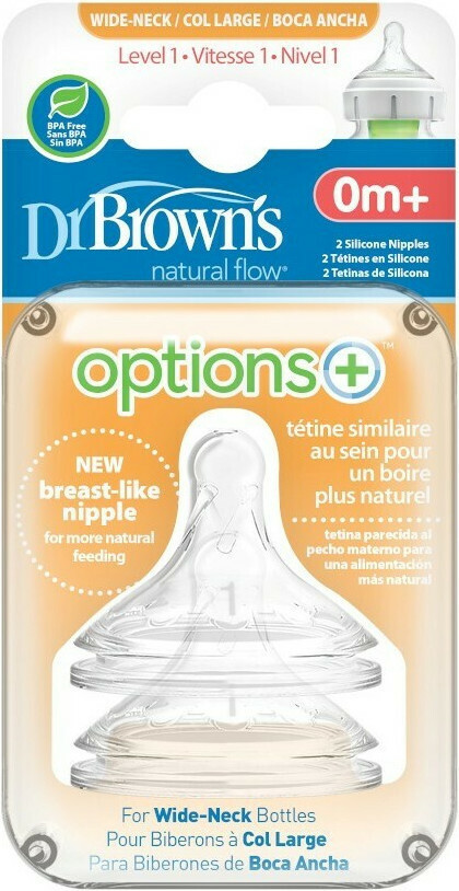dr-browns-options-Θηλές-από-Σιλικόνη-για-0-μηνών-2τμχ1.jpg Dr. Brown's Options Θηλές από Σιλικόνη για 0+ μηνών 2τμχ - Image 1