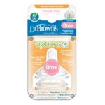 Dr. Brown's Preemie Flow 0+(Wide Neck)(2 pcs.)(WN 0201)