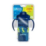 Dr. Brown's Baby Cup With Handles And Plastic Straw Blue 300ml For 12m+ (TC01202)