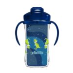 Dr. Brown's Baby Cup With Handles And Plastic Straw Blue 300ml For 12m+ (TC01202) - Image 2