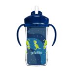 Dr. Brown's Baby Cup With Handles And Plastic Straw Blue 300ml For 12m+ (TC01202) - Image 3
