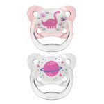 Dr. Brown's PreVent Night Soother for Girls, 6-18 months (2 pcs.)(PV22007) - Image 2