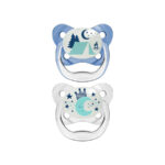 Dr. Brown's Orthodontic Silicone Diapers for 6-18 months Night 2pcs (PV22008)