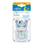 Dr. Brown's Orthodontic Silicone Diapers for 6-18 months Night 2pcs (PV22008) - Image 2