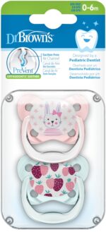 Dr. Brown's Butterfly Pacifier, 0-6 months (2 pcs.)(PV 12302)