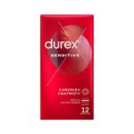 Durex Condoms Thin Sensitive Condoms Normal fit ,12 pieces - Image 2