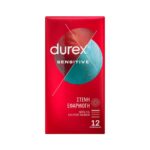Durex Προφυλακτικά Λεπτά Sensitive με Στενή Εφαρμογή, 12τεμ - Image 2