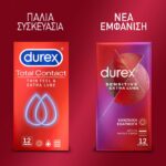 Durex Προφυλακτικά Πολύ Λεπτά Sensitive Έξτρα Λιπαντικό, 12τεμ - Image 4