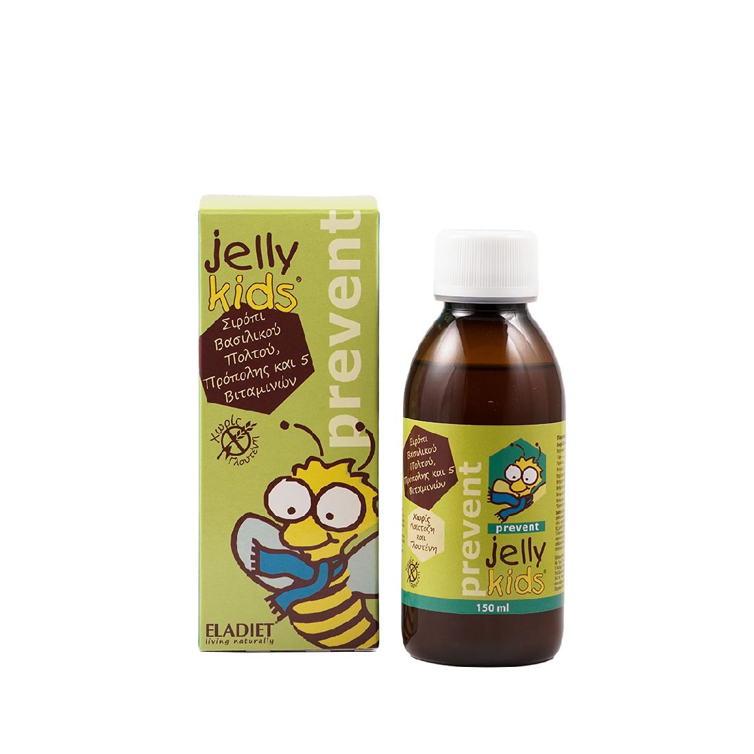 eladiet-jelly-kids-prevent-Παιδικό-Σιρόπι-για-τη-Φυσική-Άμυνα-του-Οργανισμού-150ml1.jpg Eladiet Jelly Kids Prevent Παιδικό Σιρόπι για τη Φυσική Άμυνα του Οργανισμού 150ml - Image 1