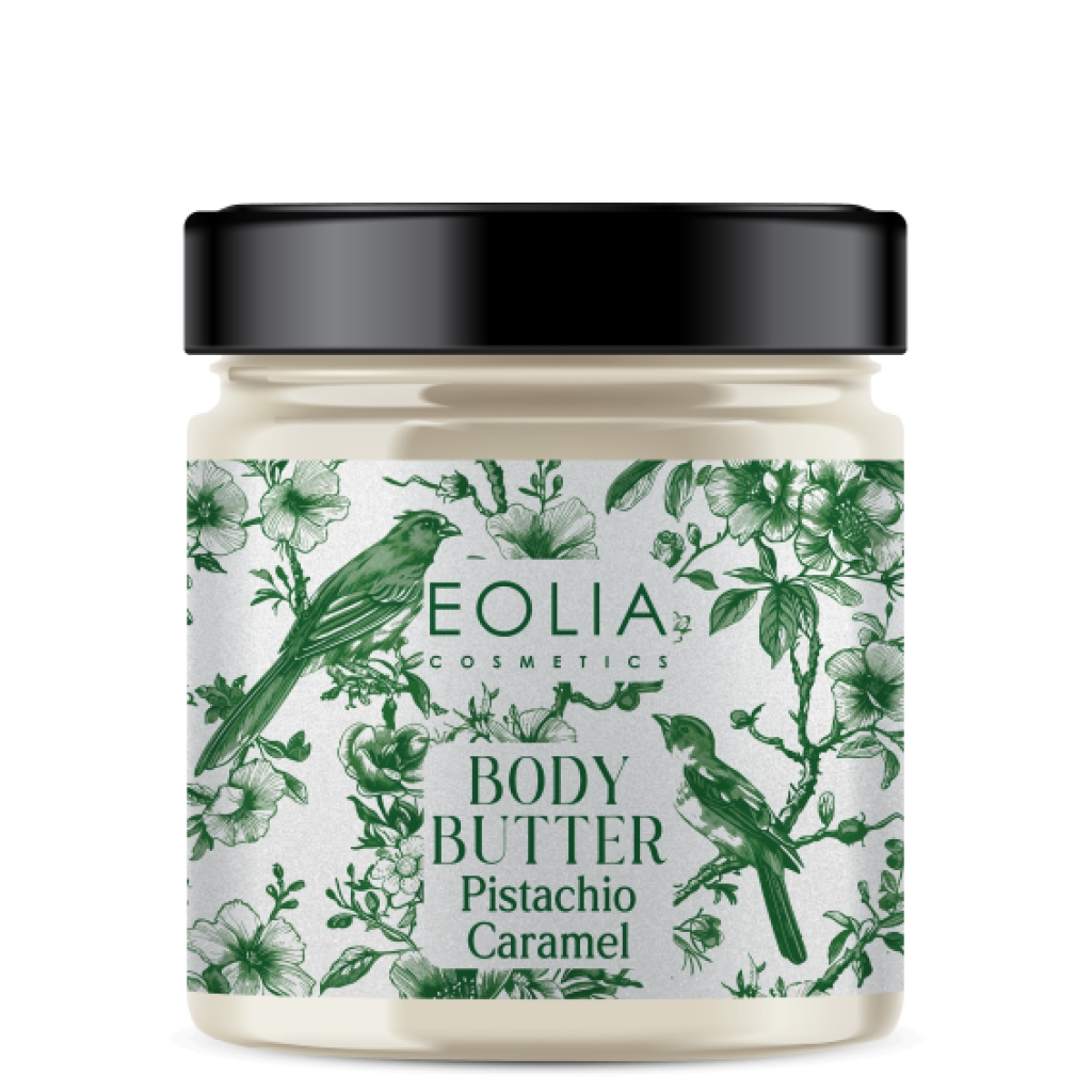 eolia-cosmetics-body-butter-pistachio-caramel-200ml1.jpg Eolia Cosmetics Body Butter Pistachio Caramel , 200ml - Image 1