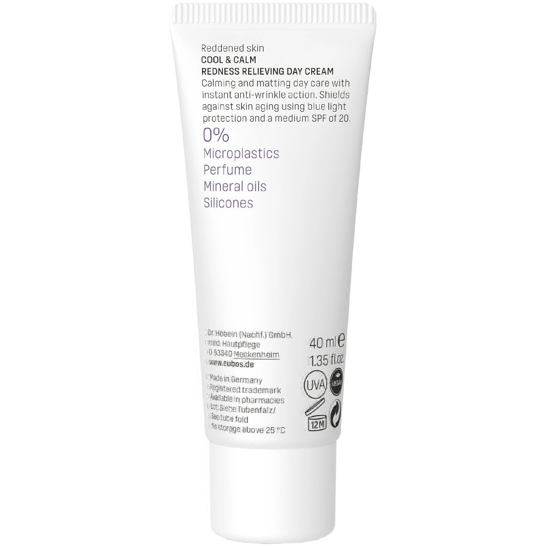 eubos-cool-38-calm-redness-relieving-Καταπραϋντική-Κρέμα-Ημέρας-για-την-Ερυθρότητα-spf50-40ml1.jpg Eubos Cool & Calm Redness Relieving Καταπραϋντική Κρέμα Ημέρας για την Ερυθρότητα SPF50+, 40ml - Image 1