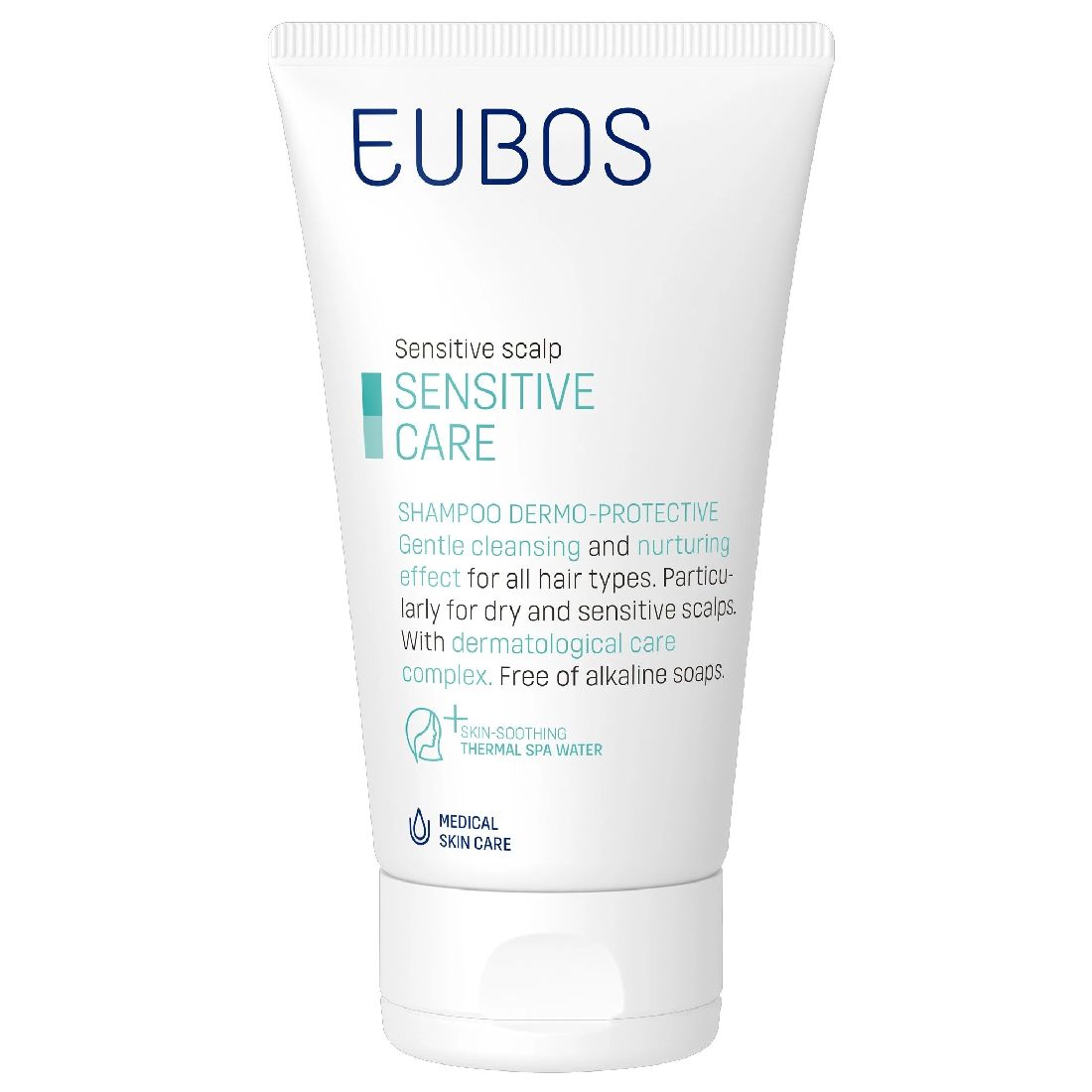 eubos-sensitive-care-shampoo-dermo-protective-Δερμοπροστατευτικό-Σαμπουάν-150ml1.jpg Eubos Sensitive Care Shampoo Dermo-Protective Δερμοπροστατευτικό Σαμπουάν, 150ml - Image 1